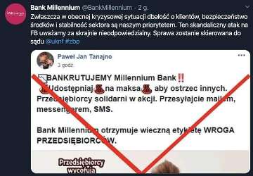 Bankrutujemy Millennium Bank.